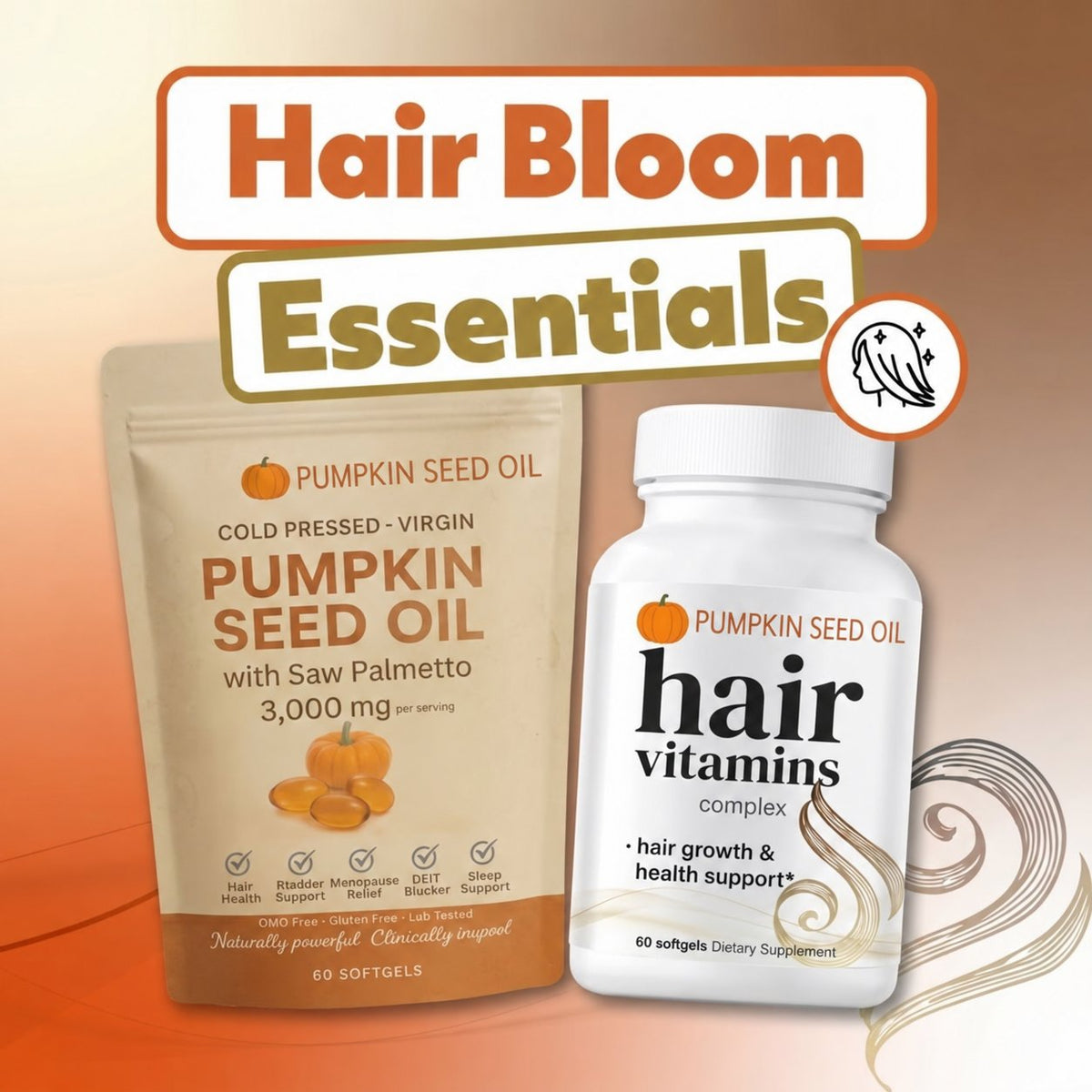 PUMPKIN SEED OIL — Hair Bloom Essentials bundle