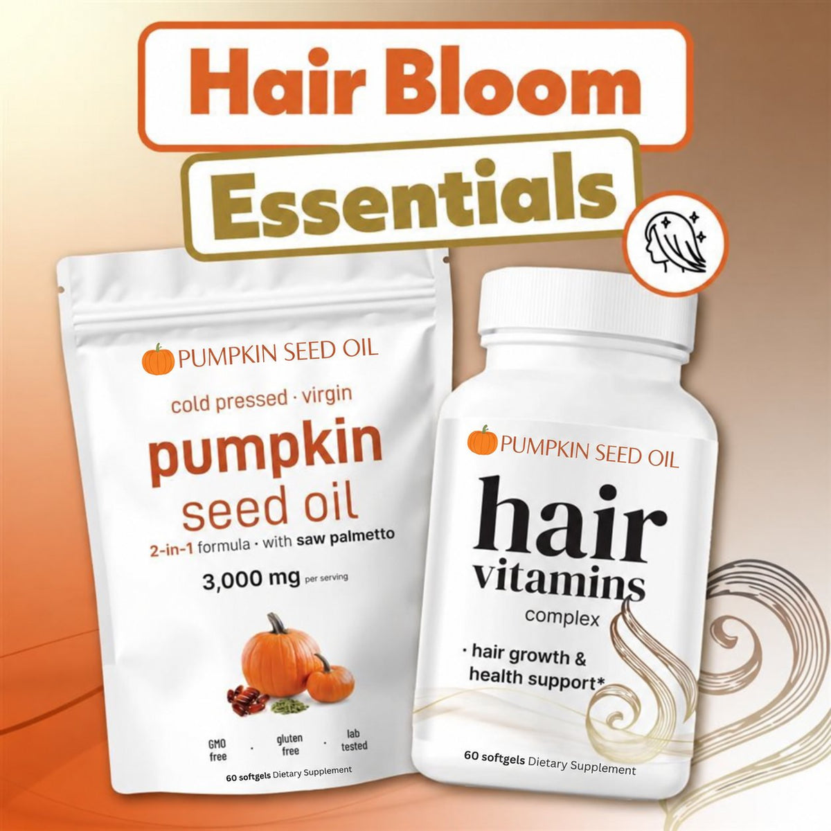 PUMPKIN SEED OIL — Hair Bloom Essentials bundle